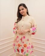 Women's Rayon Co Ord Set | Co Ord Set for Women Stylish | Kurta Set for Women | Kurta Set | Ethnic Co Ord Set for Women | 3/4 Sleeve Women Co-ord set - Image 2